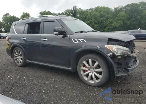 2012 Infiniti Qx56 from USA, damaged, VIN JN8AZ2NE0C9019341